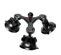 À Triple Ventouse Réglable Tête 360 Degrés pour Appareils Mobiles DSLR De Tablette Triple Ventouse