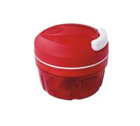 (A)Tupperware Chef Turbo-chef Rouge Compatible avec le hachoir à oignons D158 Coupe-oignons Speedy Boy