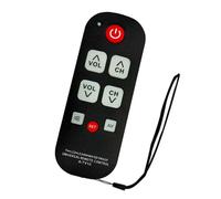 A-TV10 Télécommande de rechange étanche Bouton d'accès rapide Technologie avancée pour téléviseurs Version anglaise Commutateur d'entrée