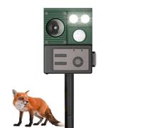 À Ultrasons pour Animaux Extérieur | Dispositif D'Alerte Et D'Avertissement Étanche avec Capteur De Mouvement, Animal À Énergie Solaire,pour Pelouse Verger Jardin