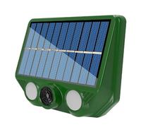 à ultrasons pour Chiens - Unité Solaire 20-36,5 kHz, pour Animaux Double Mode, Dissuasion Intelligente de la Faune en extérieur | Solution de prévention des parasites dans Le Jardin