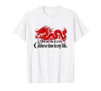 À Une époque très Chinoise de ma Vie, Un Voyage Amusant et emblématique en Chine T-Shirt Graphique avec Valeur