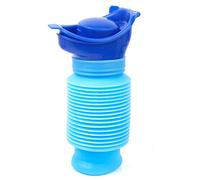 A Urinoir d'urgence rétractable - Mini toilette portable pour le camping, l’extérieur et les voyages - Pour enfants et adultes - 750 mL