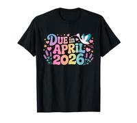 À Venir en Avril 2026 en Raison de la Grossesse du Nouveau bébé Maman mère T-Shirt