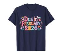 À venir en février 2026 en raison de la grossesse du nouveau bébé maman mère T-Shirt