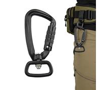 à Verrouillage | Crochet Antirouille et Anti-Usure,Robuste pour Charges - pour Escalade, Gourde, Sac À Dos, Pêche