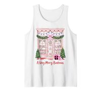 A Very Merry Bookmas Christmas Bookshop Reading Apparel Débardeur