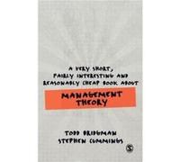 A Very Short Fairly Interesting and Reasonably Cheap Book about Management Theory by Stephen Cummings Stephen Cummings (Auteur)