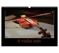 A violin only (Wall Calendar 2026 DIN A3 landscape), CALVENDO 12 Month Wall Calendar: Thirteen wonderful photos of a violin. For those who love this beautiful instrument