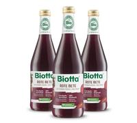 A.VOGEL - BIOTTA - Jus de Betterave rouge lactofermenté - 100% légumes bio - Riche en nutriments - Aide à la digestion & Action anti-inflammatoire - Ingrédients frais et savoureux - Lot de 3-500 ml