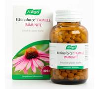A.VOGEL - Echinaforce famille - Complément alimentaire - Améliore la résistance de l’organisme - Pour l'hiver - Extrait de plante fraîche d’echinacea - Actifs végétaux - Immunité - 400 comprimés