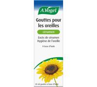 A.Vogel Gouttes Pour Les Oreilles Cérumen Flacon 20ml