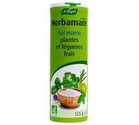 A.Vogel Herbamare Original - Sel Marin & Légumes Bio - 125g | Le potassium contribue au maintien d'une pression artérielle normale, légumes et herbes bio, fabriqué en France