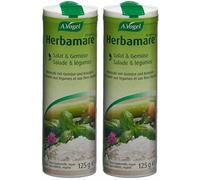 A.Vogel Herbamare Sel marin aux légumes et fines herbes Sel(S) 2x125 g