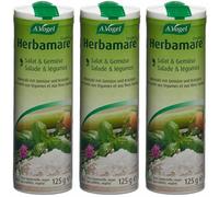 A.Vogel Herbamare Sel marin aux légumes et fines herbes Sel(S) 3x125 g