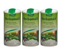 A.Vogel Herbamare Sel marin aux légumes et fines herbes Sel(S) 3x250 g