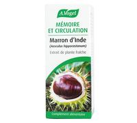 A.VOGEL - Marron d'Inde - Mémoire & Circulation - Drainage lymphatique - Lutte contre les jambes lourdes, enflées & douloureuses - Extrait de Plante Fraîche - 50 ml