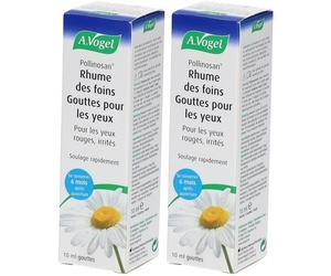 A.Vogel Pollinosan Rhume des foins Gouttes Ophtalmiques 2x10 ml