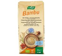 A.VOGEL - Recharge Bambu - Substitut de Café Instantané Bio - Boisson Soluble, Sans Caféine et 100% Naturel - Fruits et Céréales Torréfiées - À Consommer chaud ou Froid - 200g