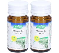 A.Vogel Vitamine D3 1000 IU 25 µg 100 % végétal Comprimé(S) 2x100 pc(s)