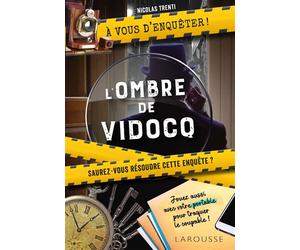 A vous d'enquêter - L'ombre de Vidocq - Nicolas Trenti - Larousse - broché - Livre-jeu