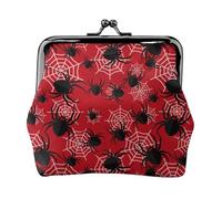 A Web With A Spider 1 porte-monnaie en cuir synthétique pour femme