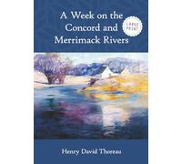 A Week On The Concord and Merrimack Rivers (Large Print)