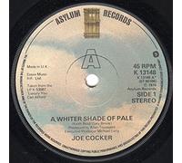 A WHITER SHADE OF PALE 7" (45) UK ASYLUM 1978 B/W WATCHING THE RIVER FLOW (K13148)