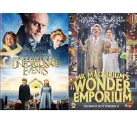 A Wonderful Series Of An Unfortunate Emporium: Lemony Snicket's A Series Of Unfortunate Events & Mr. Magorium's Wonder Emporium (2 Feature Film DVD Bundle)