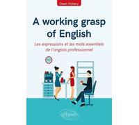 A Working Grasp Of English - Les Expressions Et Les Mots Essentiels De L?Anglais Professionnel