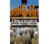 A World History Of Ancient Political Thought