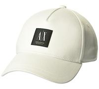 A|X Armani Exchange Casquette de Baseball Unisexe pour Adulte par Armani HatBaseball, Blanc, Taille Unique