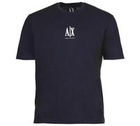 A X Armani Exchange Homme T-Shirt - Col Rond, Manches, Logo Broderie, Coton