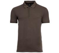 A X Armani Exchange Polo Homme - Hidden Boutons, Coton Stretch
