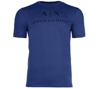 A X Armani Exchange T-Shirt - Inscription, Col Rond, Coton Extensible
