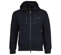 A|X ARMANI EXCHANGE Veste Pour Hommes - Sweat Jacket, Capuche, Coton, Uni