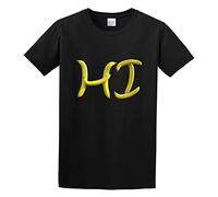 A Yellow Hello Betsy Knapp Transparent T-Shirt Black Mens Tee Unisex Shirt XL