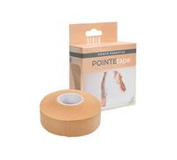 A0304 Pointe Tape Ruban à pointe pour Bloch Sport Danse Classique Relax Entraînement Fitness Gym Sage Ballerine Danseur Chaussures Essai Danse Exhibitions (Sand, Largeur 2,5 cm - Longueur 5 m)
