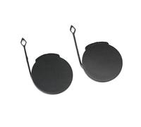 A03K-1 Paire de caches de Crochet de remorquage pour Pare-Chocs Avant de Voiture 8Z0898406 3FZ Accessoires Gauche et Droit pour A2 2000-2005 Pièces Automobiles