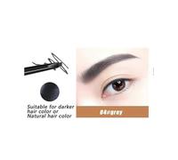 (A04 grey)Ultra Fine Eyebrow Pencil Double Head Brow Enhancers Makeup Waterproof Non-Fading Long-lasting Brown Tint Eyebrows Pen Cosmetics