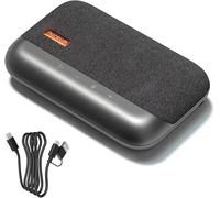 A05U Haut-Parleur Et Microphone Usb De Conférence, Prise De Voix 360°Anti-Bruit,Plug&Play, Enceinte Portable Pour Bureau À Domicile/Oordinateur Portable/Réunion,Compatible Avec Zoom/Teams/Skype