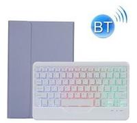 A0n5bs ultra-mince tri-couleur rétro-éclairage détachable lambskin texture tpu bluetooth clavier cuir étui de tablette avec support pour xiaomi pad 5 G