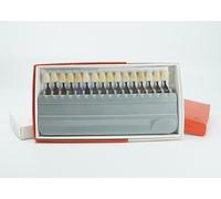 [A1-D4] Guide d'ombre des dents dentaires | 16 couleurs | Sélection de la teinte de blanchiment des dents/placage - Tableau de correspondance des couleurs en porcelaine, équipement pour un usage