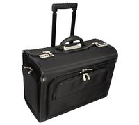 A1 FASHION GOODS Rolling Pilot Mallette de cabine double combinaison Cadenas d'affaires Voyage Sac à main Médicaux Reps Sac