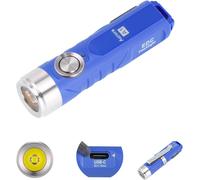 A1 G4 Usb-C Rechargeable Keychain Flashlight - 650 Lumens - Super Bright Mini Led Flashlight For Edc Camping Hiking Compact, Lightweight, Strobe Mode Gift For Men