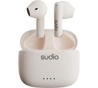 A1 Snow White Earphones With Bluetooth, Touch Control With Ipx4 Compact Wireless Charging Station, Silent Earbuds With Built-In Microphone, Premium Crystal Sound