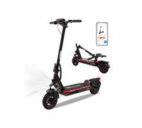 EVERCROSS A1 Trottinette Électrique Adulte Pliable 10 800W 3 Mode Vitesses 2 freins et amortisseurs Écran LED Bluetooth APP Rouge Rouge