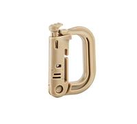 A10 Equipment 01.097308 Mousqueton Adulte Unisexe, Tan, Taille Unique