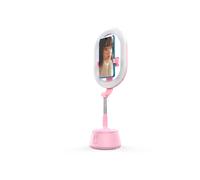 A10 rotatif Bluetooth Selfie bâton télescopique pliant 3 couleurs température remplissage lumière en direct trépied Selfie bâton