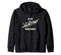 A10 Warthog Close Air Support Jet Avion Militaire Sweat à Capuche